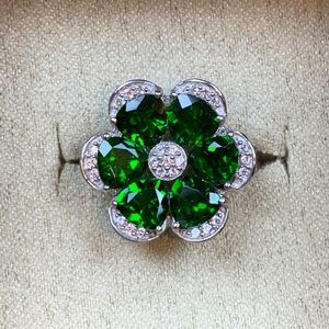 🌿Russian Chrome Diopside Ring🌿